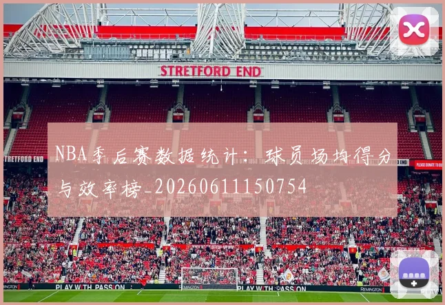 NBA季后赛数据统计：球员场均得分与效率榜_20260611150754